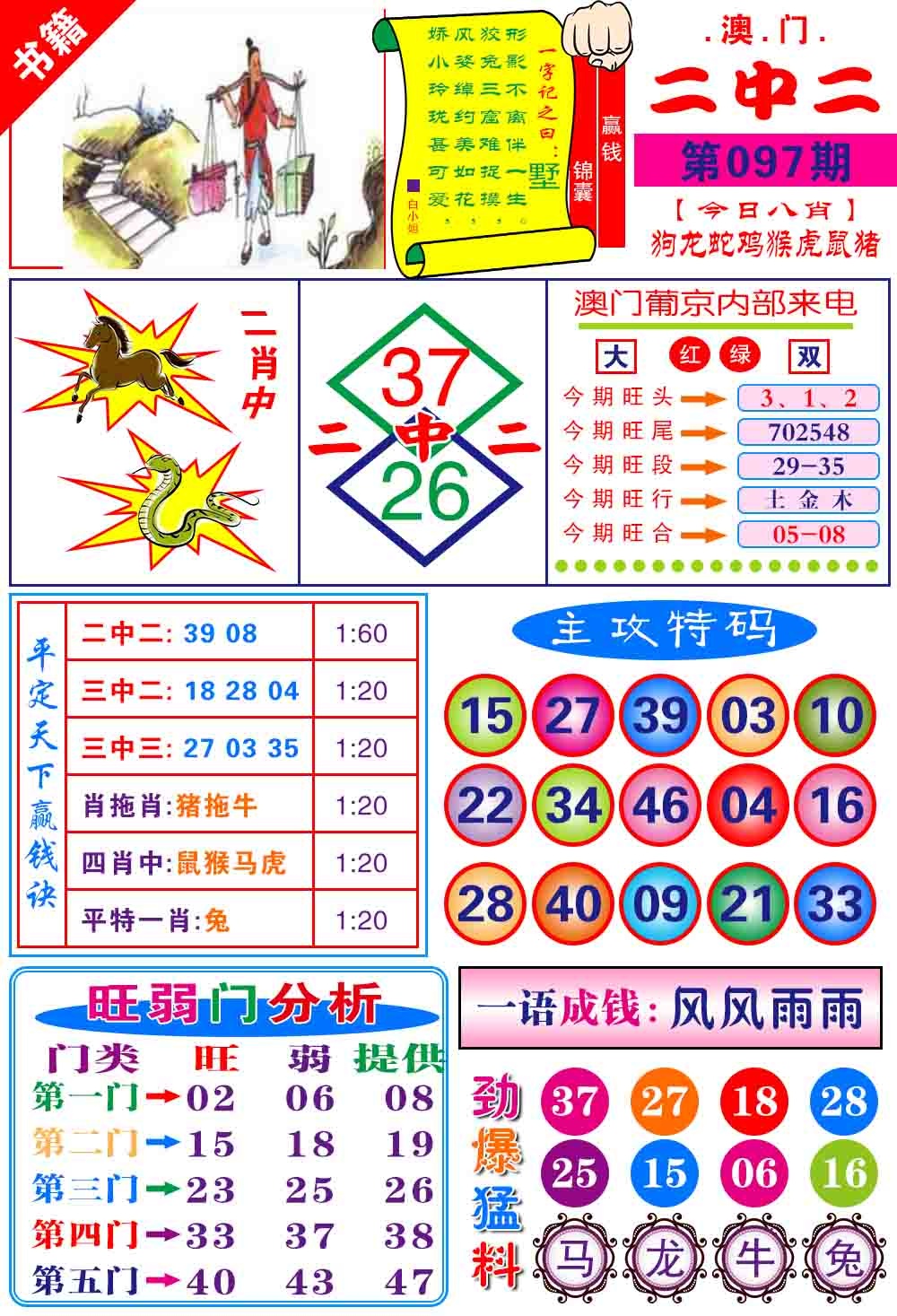 097期澳门平天下[图]